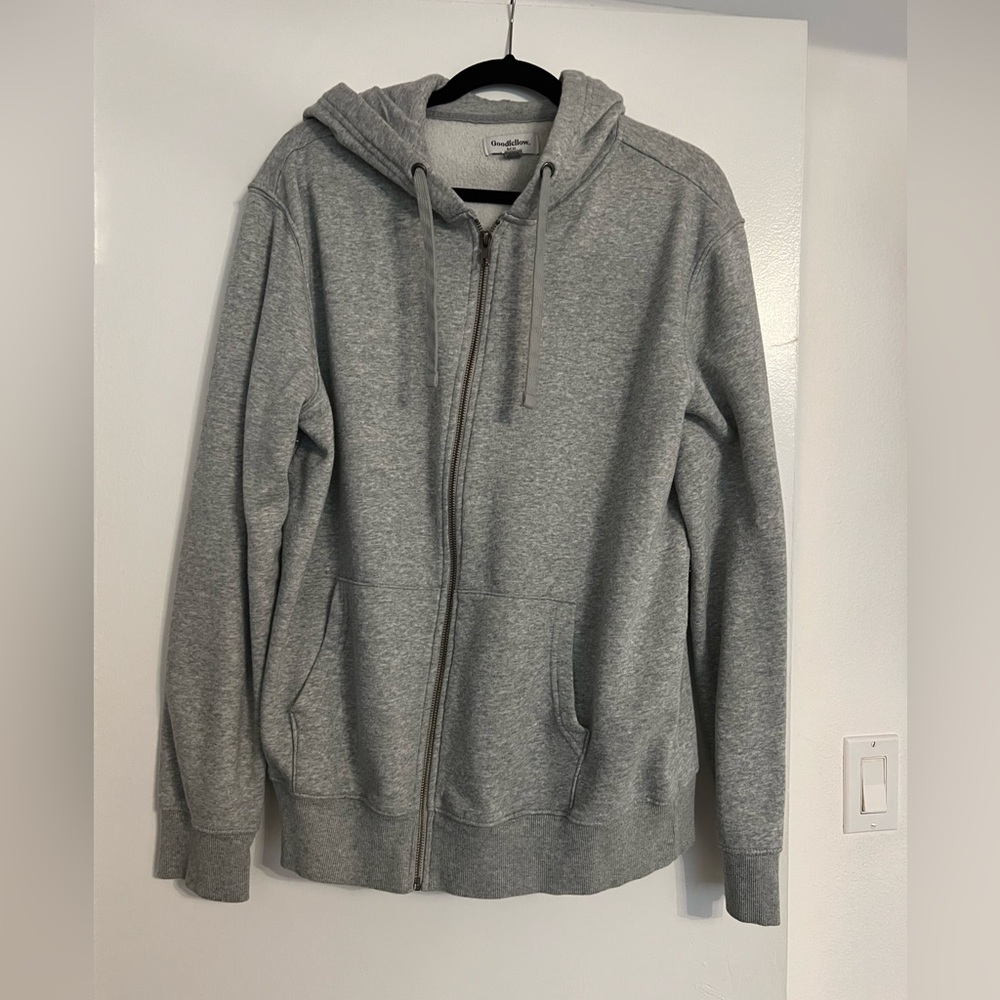 Gray Hoodie Sweater